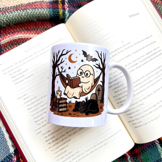 Ghost in the Graveyard Mugs