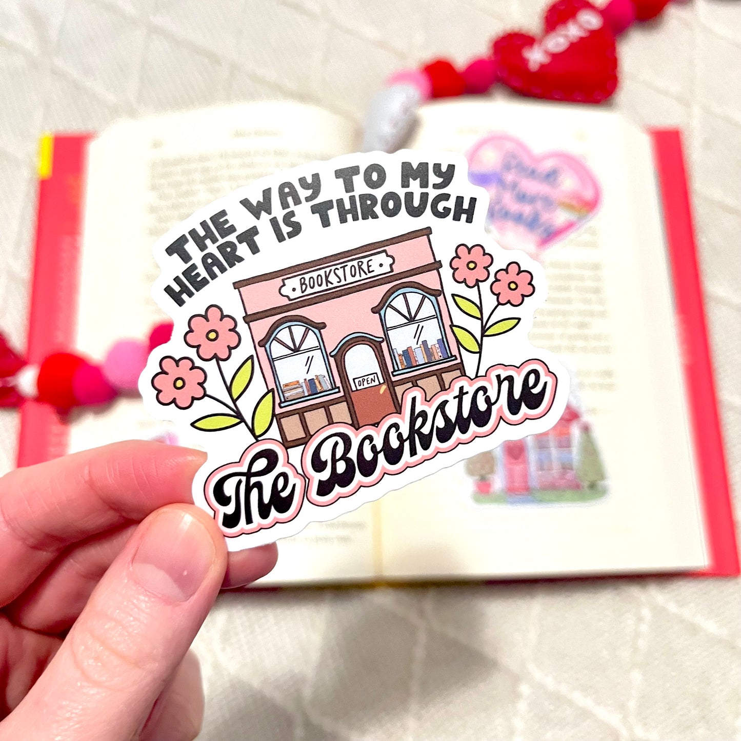 The Way to My Heart Sticker