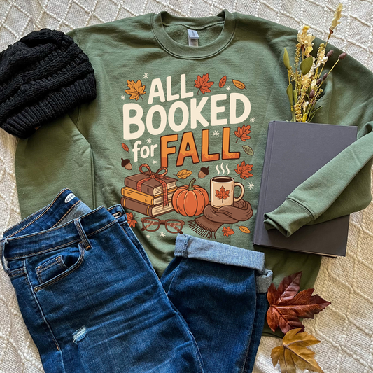 All Booked For Fall Sweatshirts