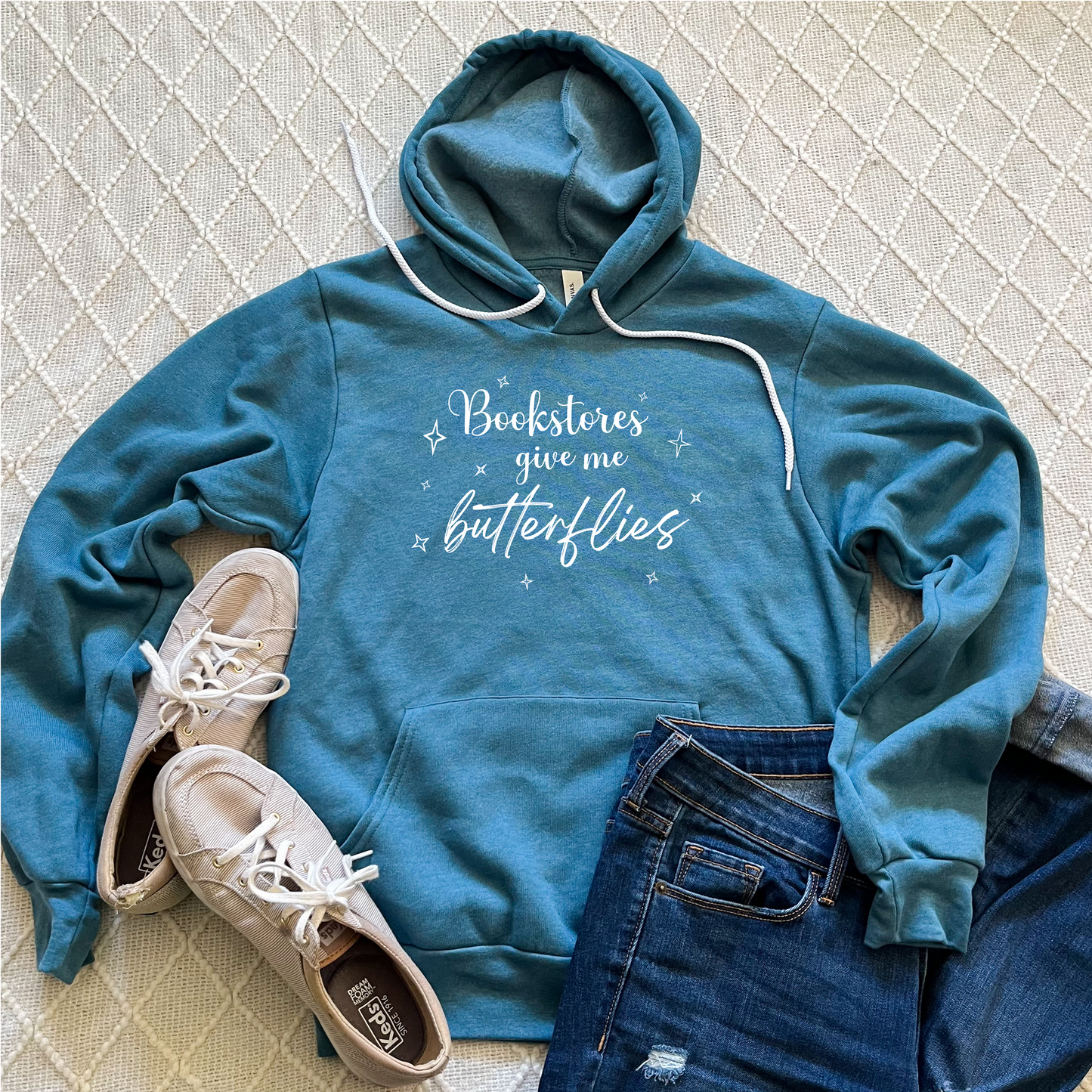 Bookstores Give me Butterflies Sweatshirts