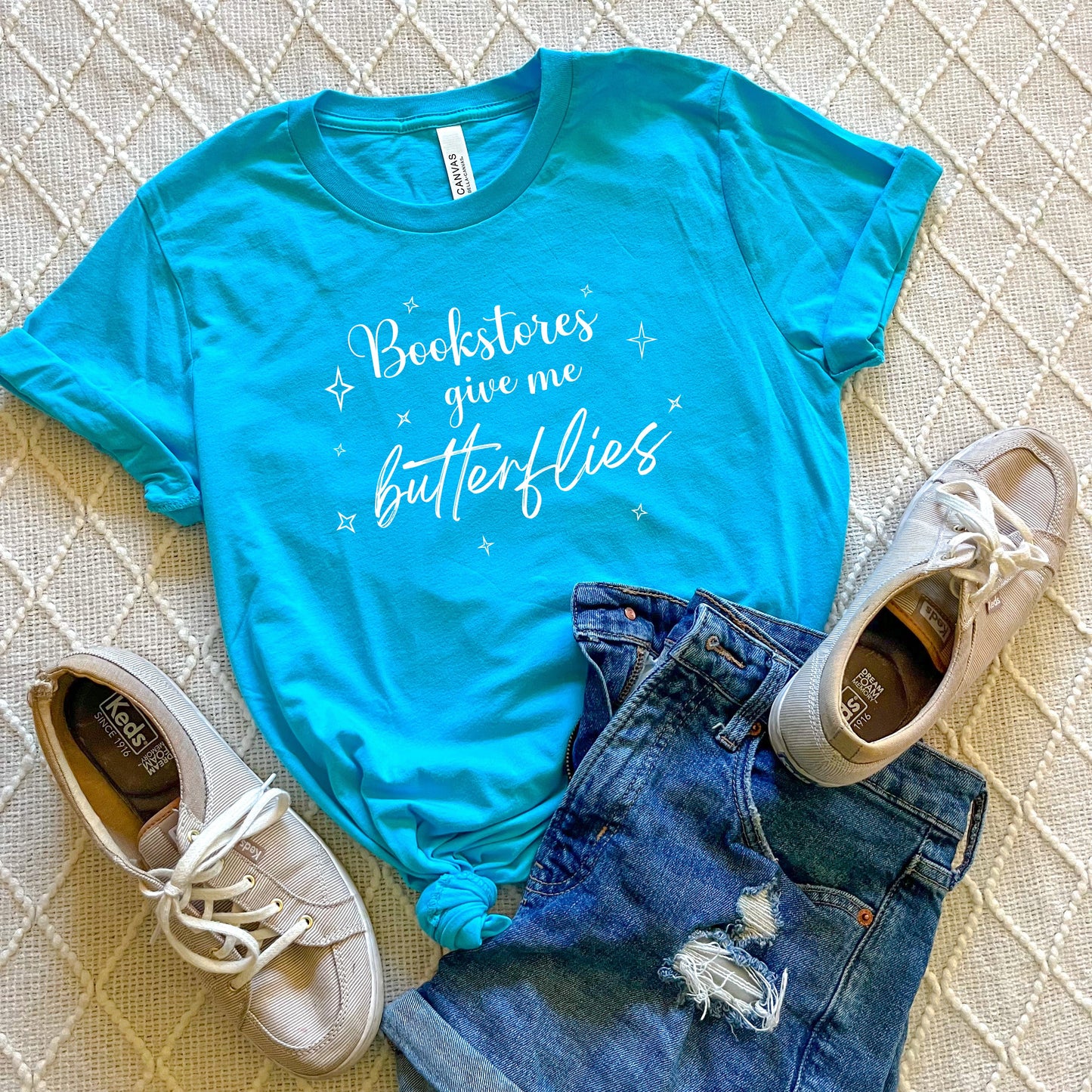 Bookstores Give me Butterflies T-shirt