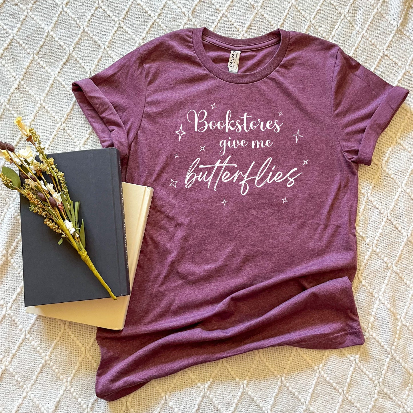 Bookstores Give me Butterflies T-shirt