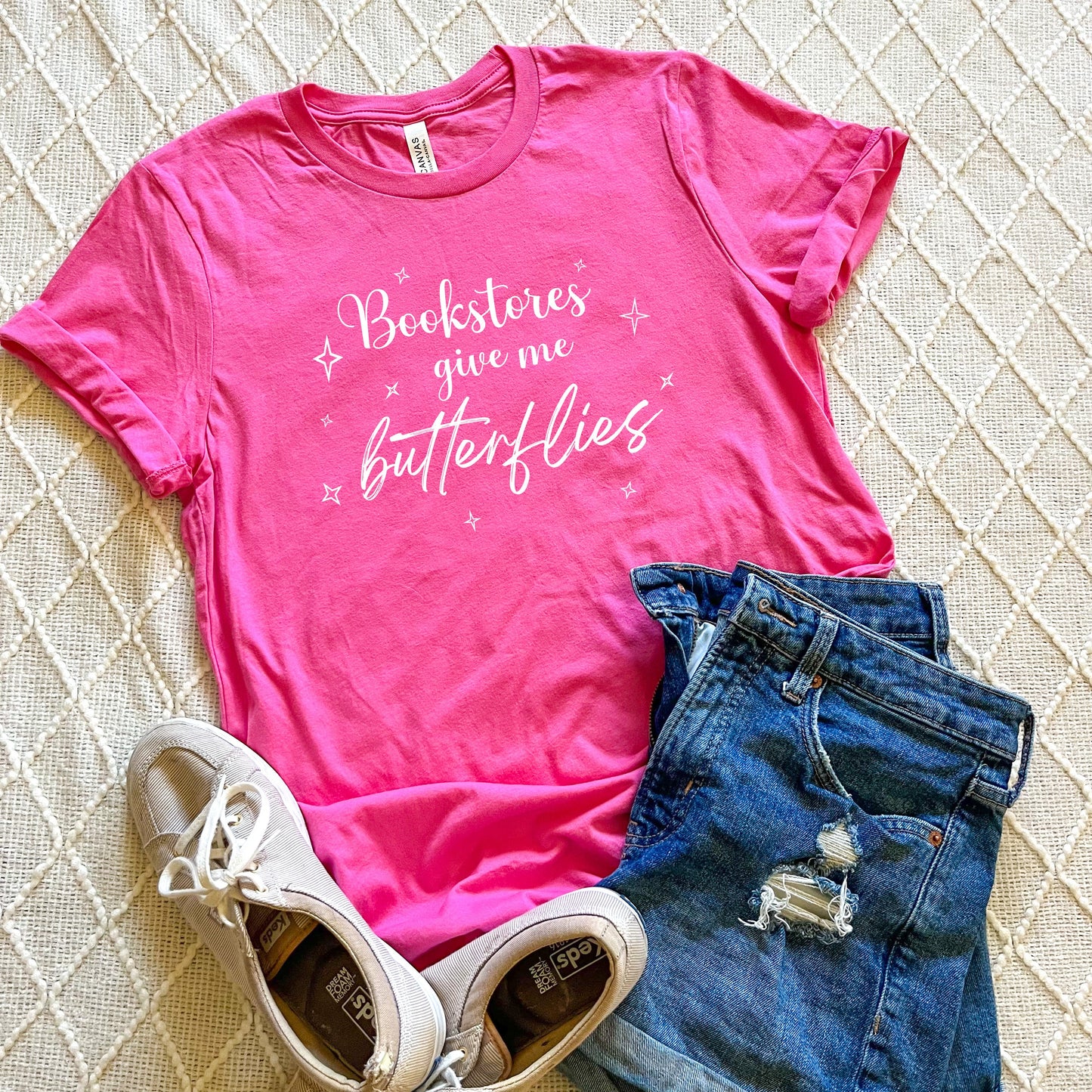 Bookstores Give me Butterflies T-shirt