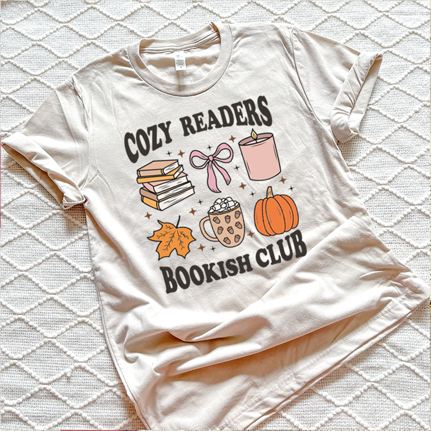 Cozy Readers Bookish Club Shirt