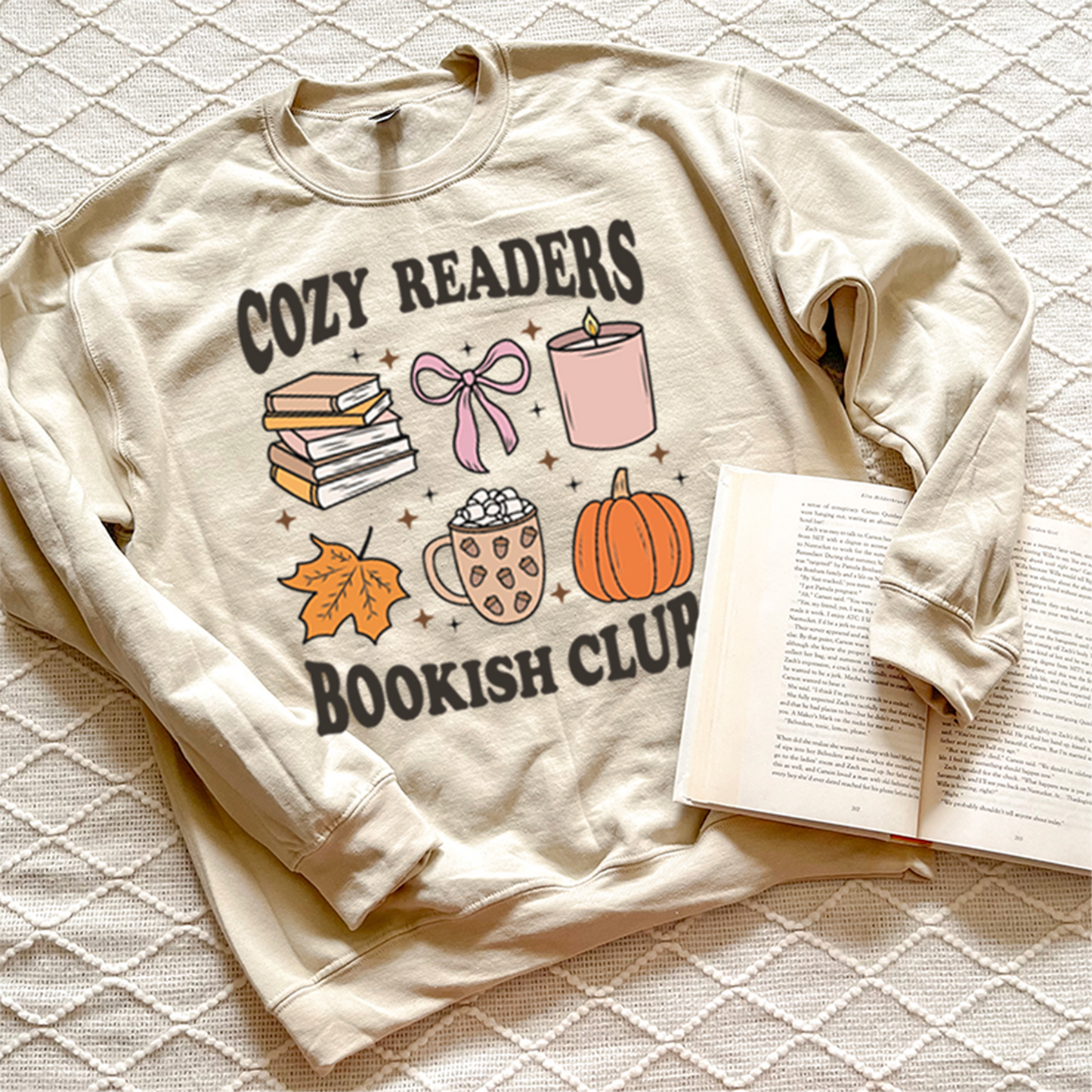 Cozy Readers Bookish Club Shirt