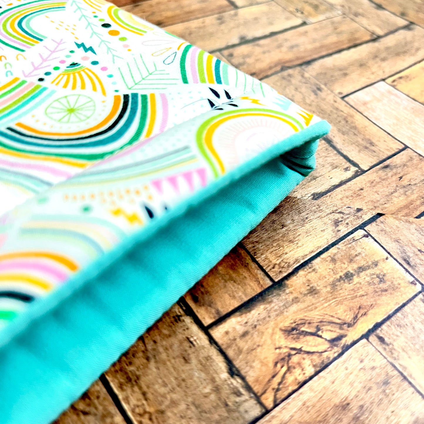 Colorful Rainbows Book Sleeve