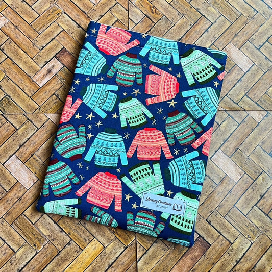 Christmas Sweater Book Sleeve