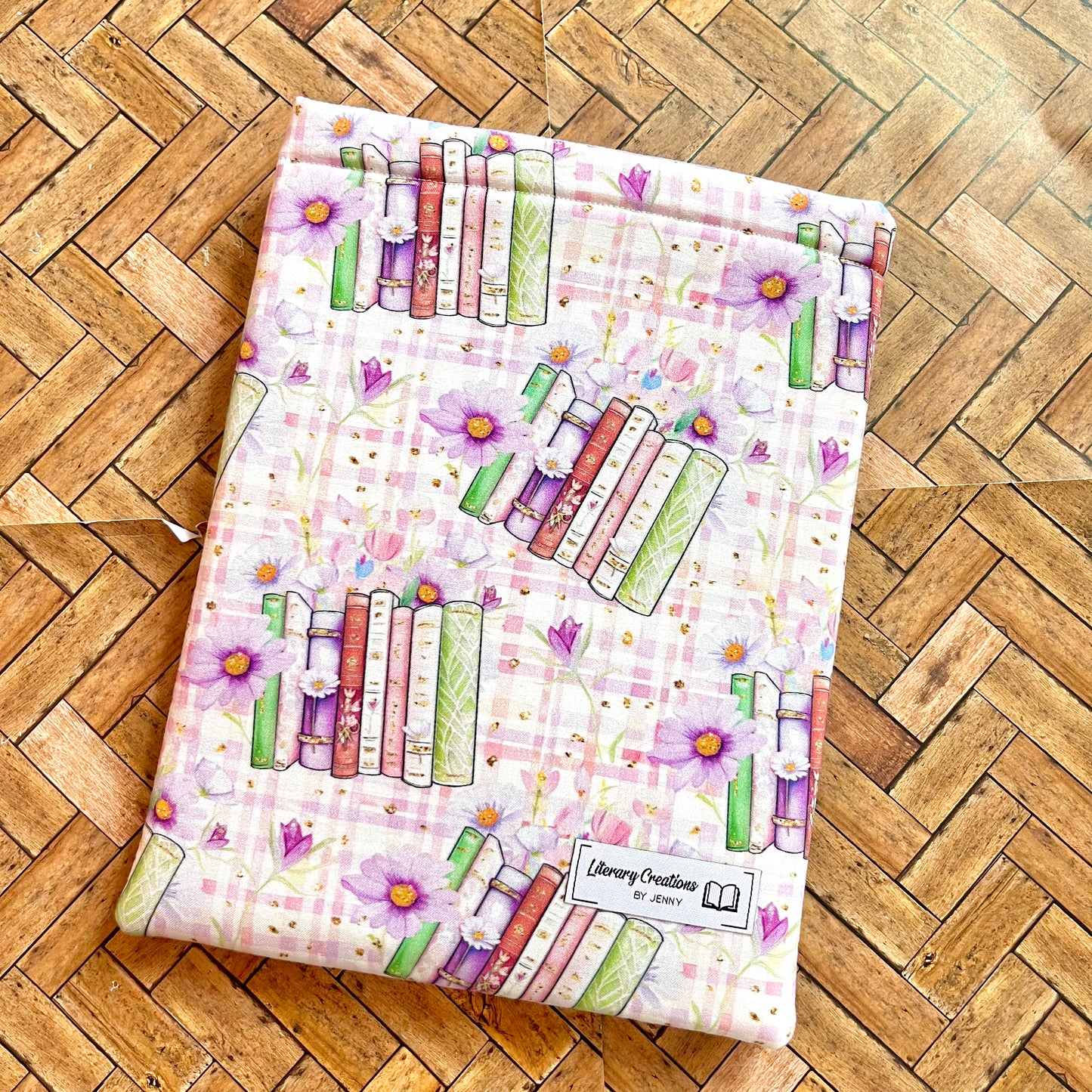 Bookish Spring Book Sleeve