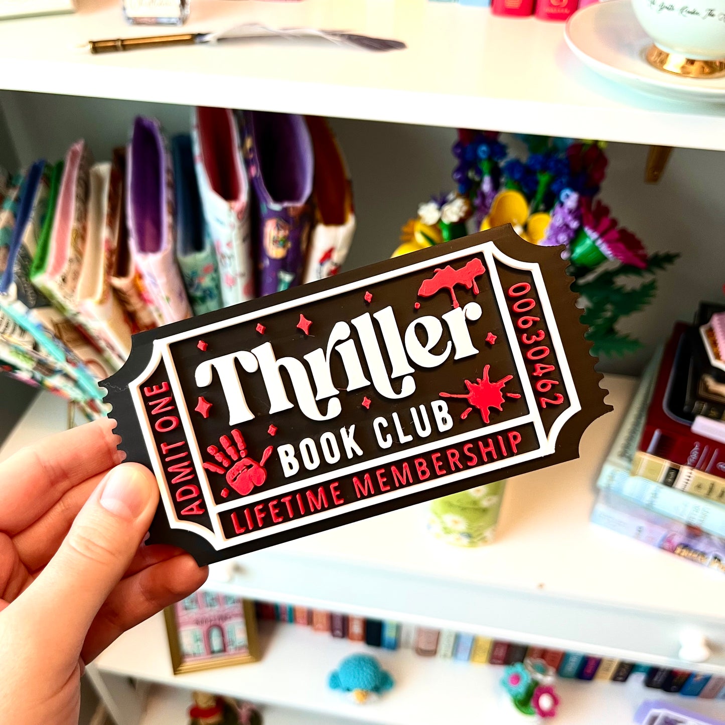 Genre Book Club Signs