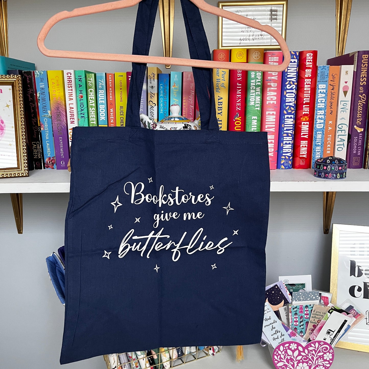 Bookstores Give me Butterflies Tote