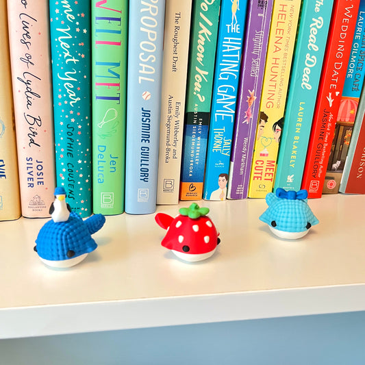 Summertime Whales Book Shelf Buddies