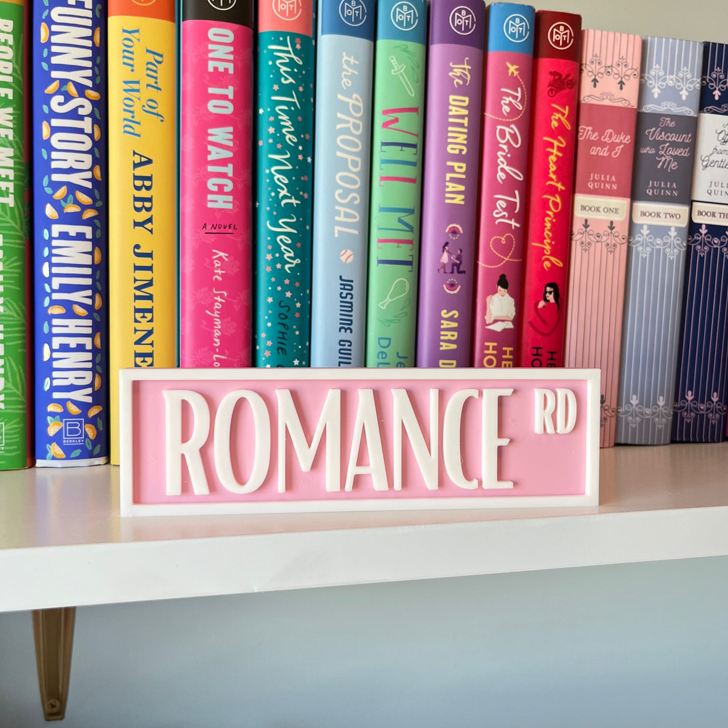 Genre Book Shelf Signs