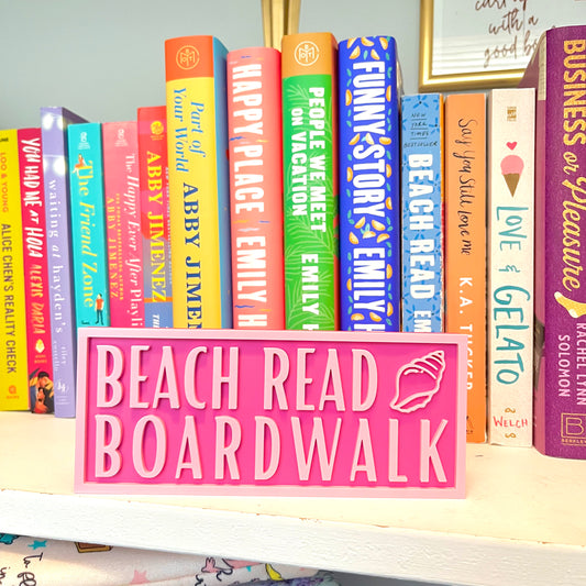 Beach Read Boardwalk Signs