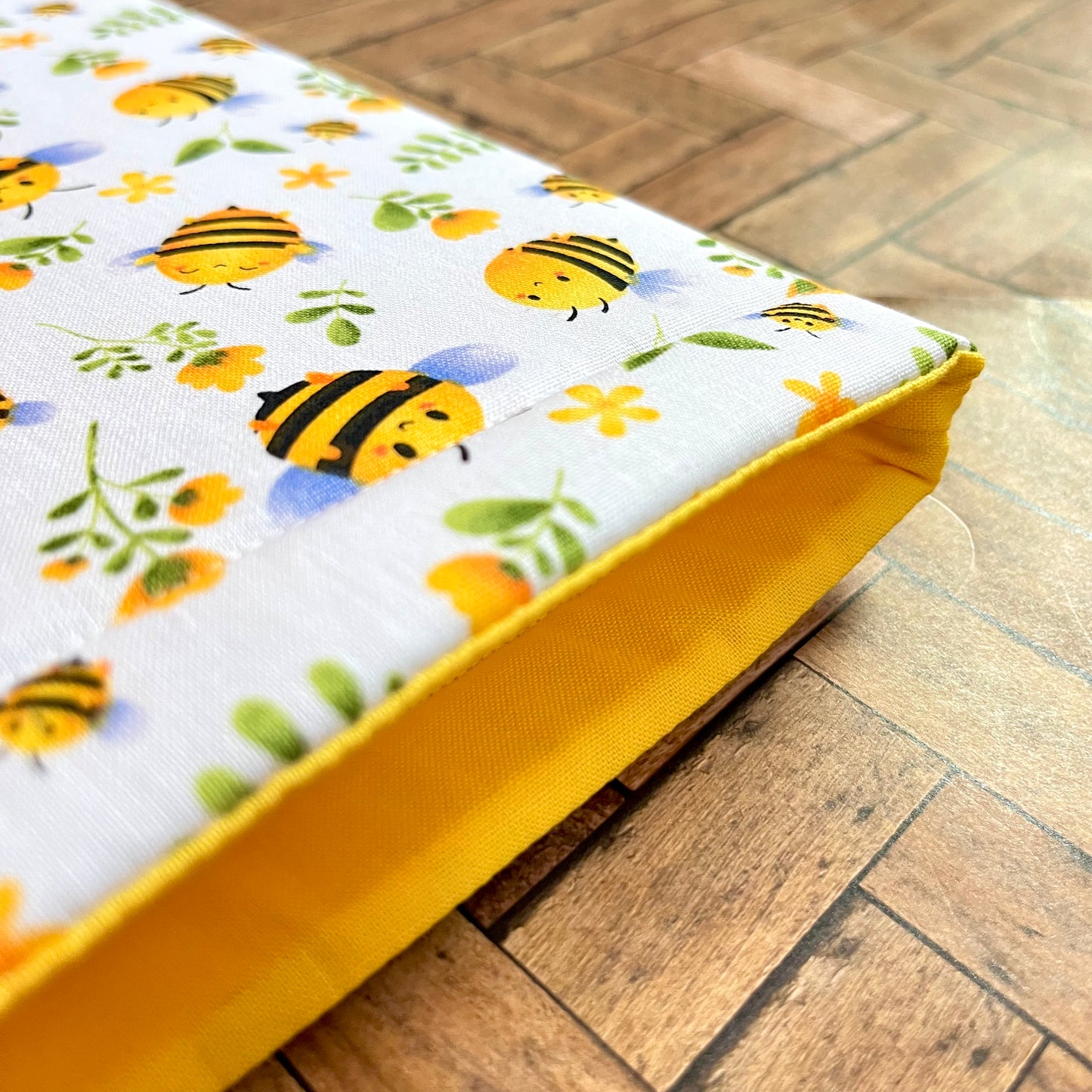 Happy Bee Book Sleeve