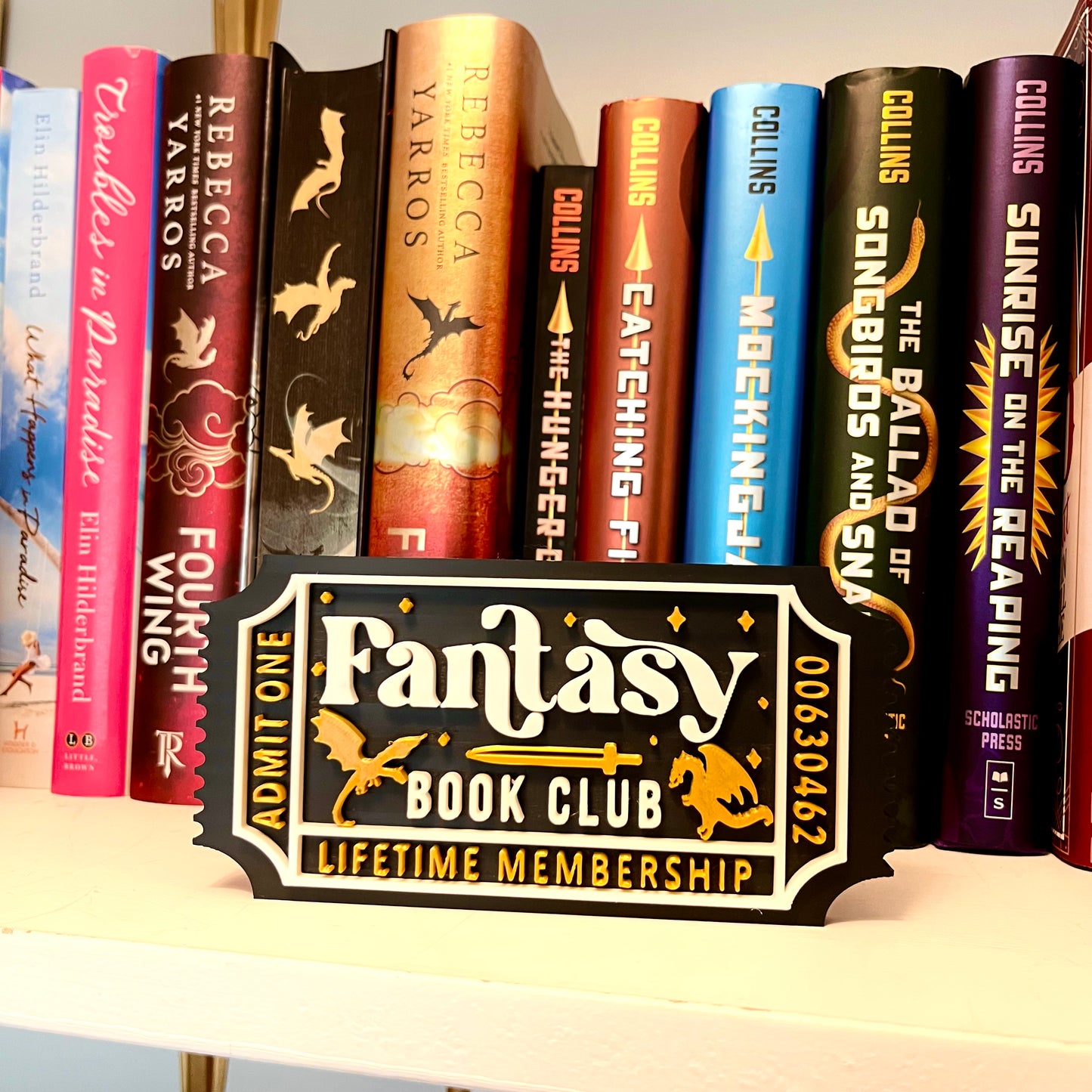 Genre Book Club Signs
