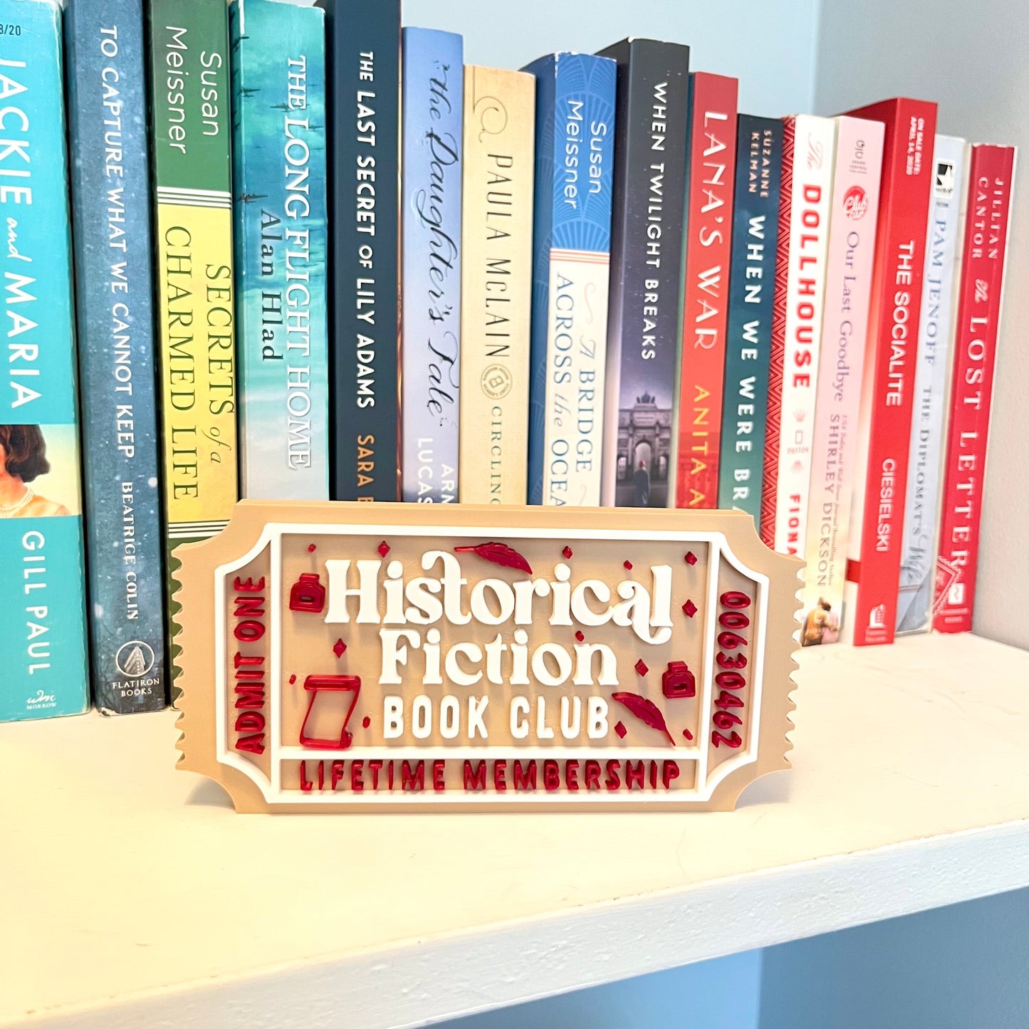 Genre Book Club Signs