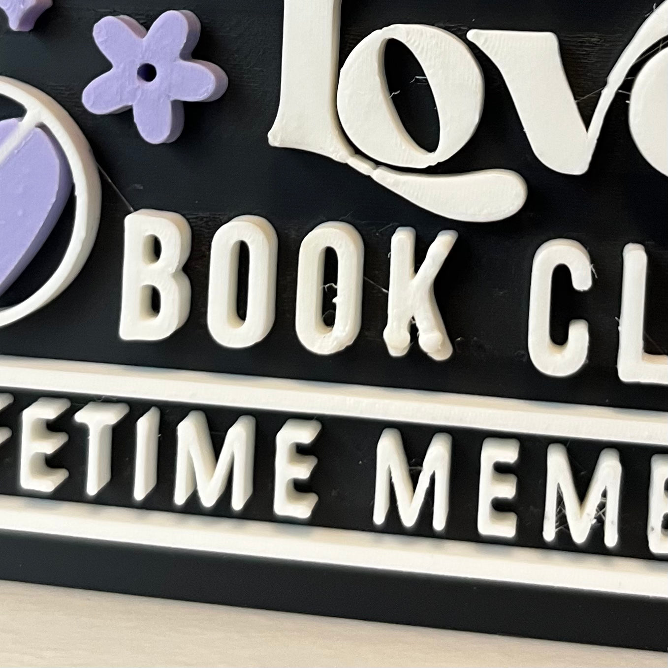 Oopsie- Forbidden Love Book Club Shelf Sign