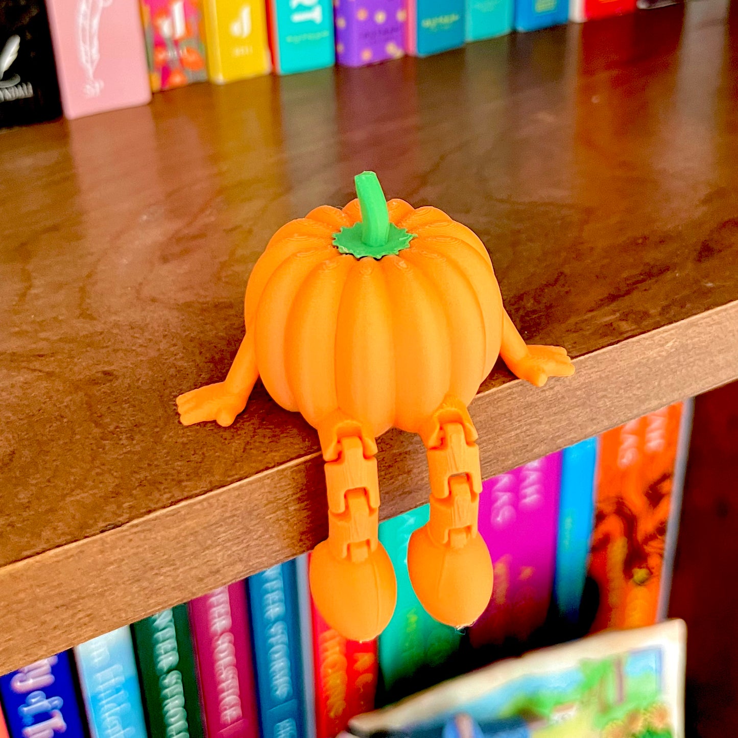 Pumpkin Book Shelf Buddies
