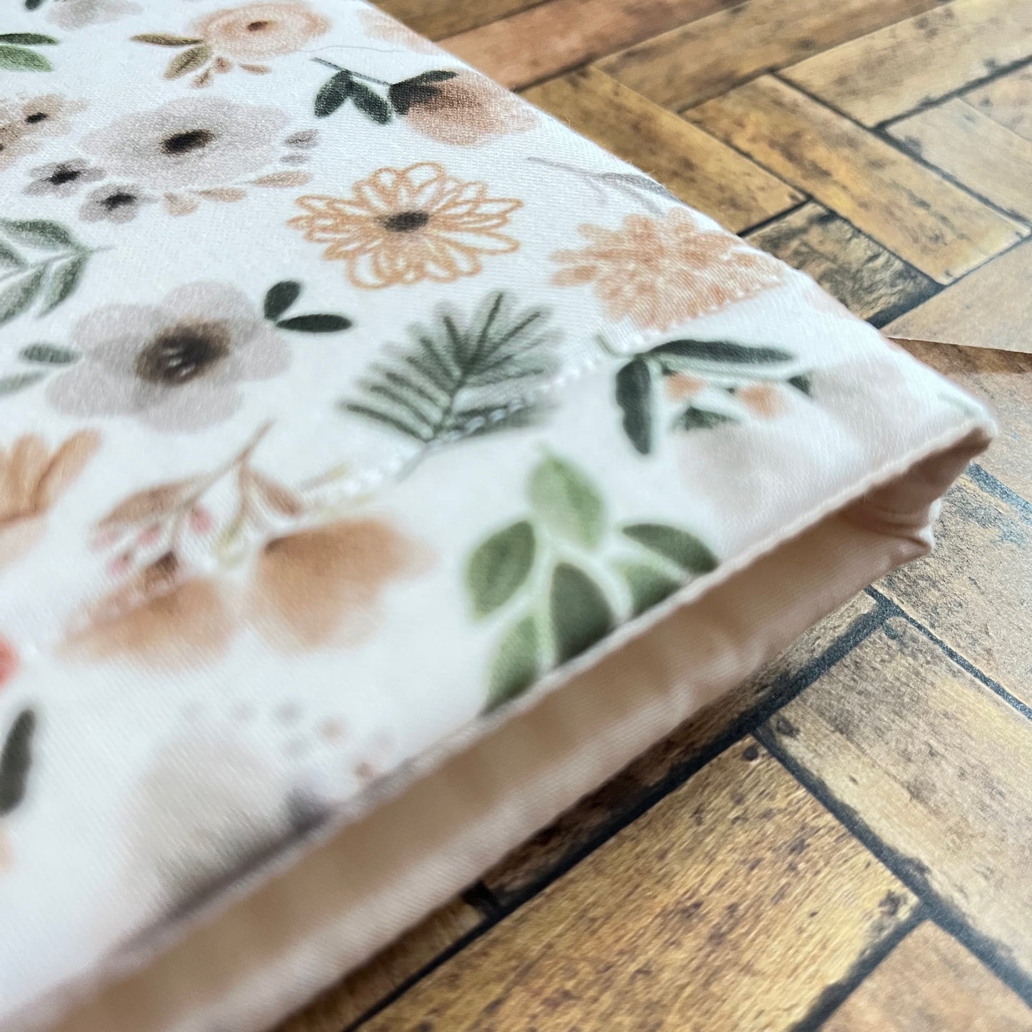 Neutral Floral Book Sleeves
