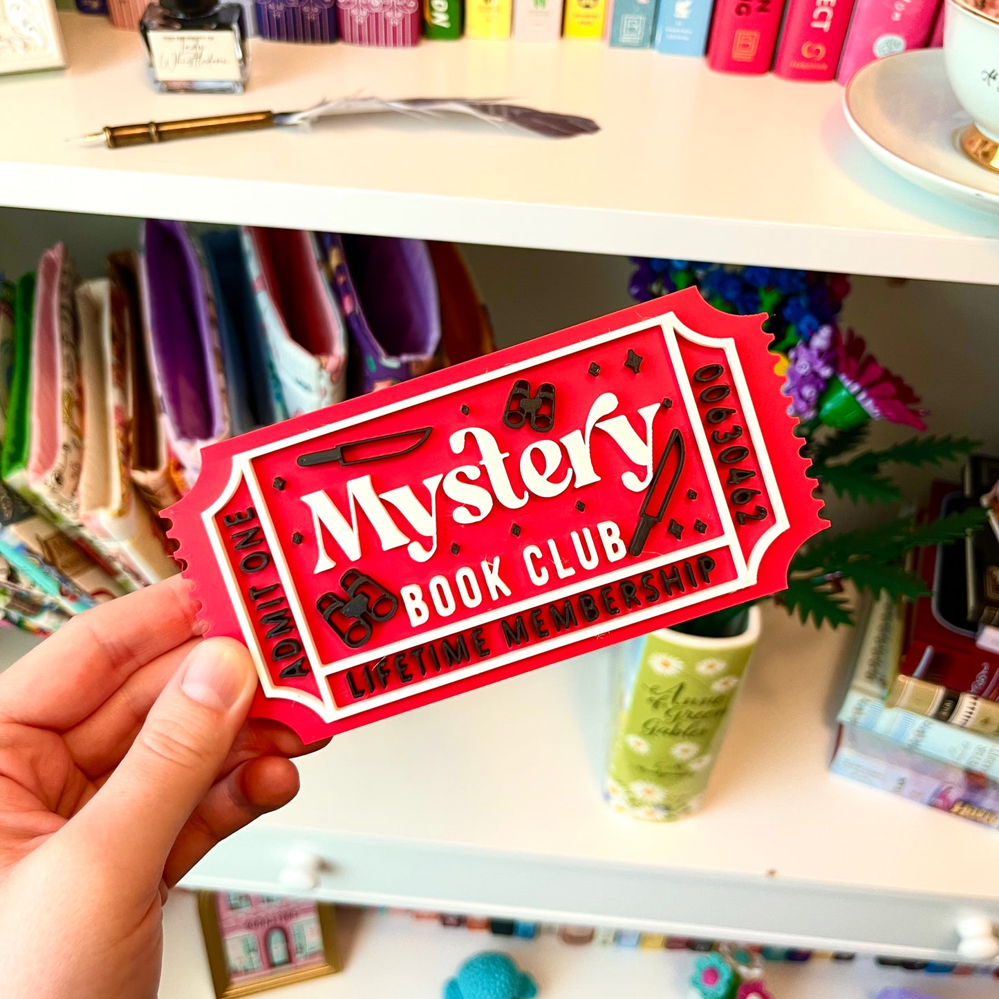 Genre Book Club Signs