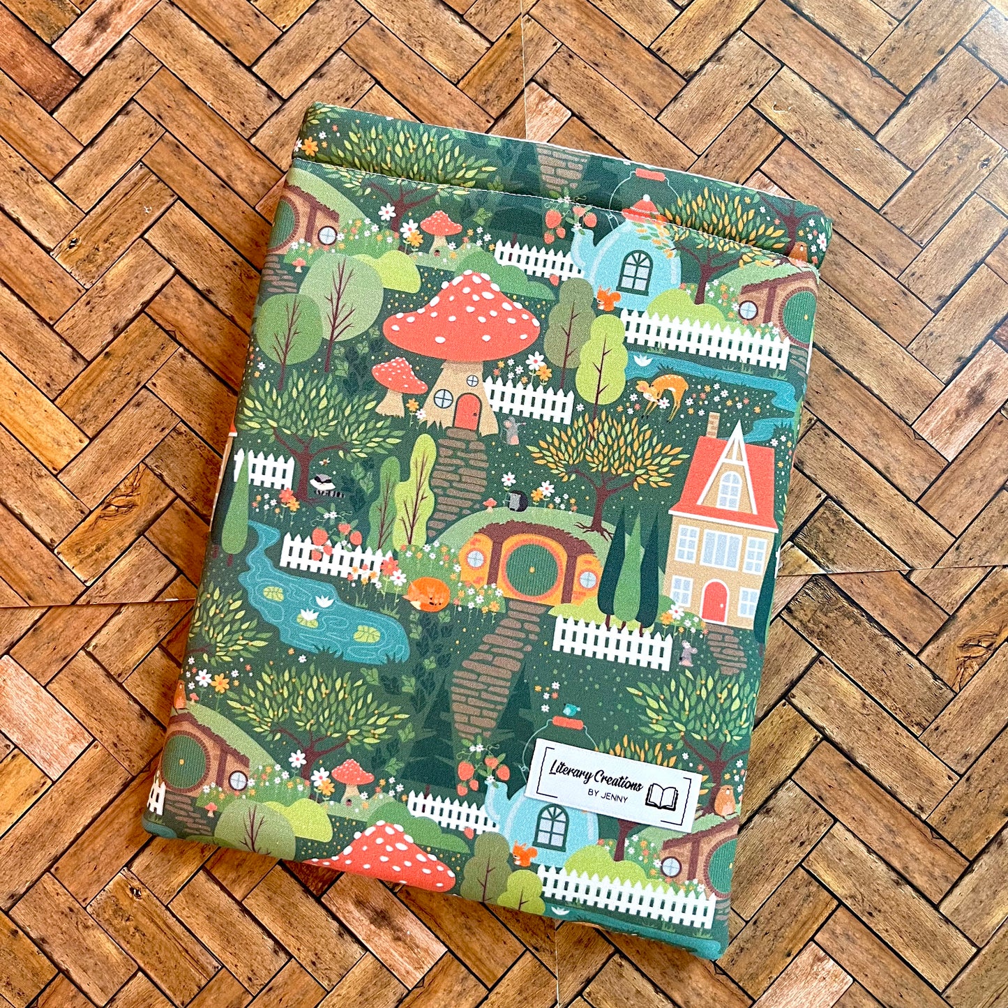 Cozy Village Book Sleeve
