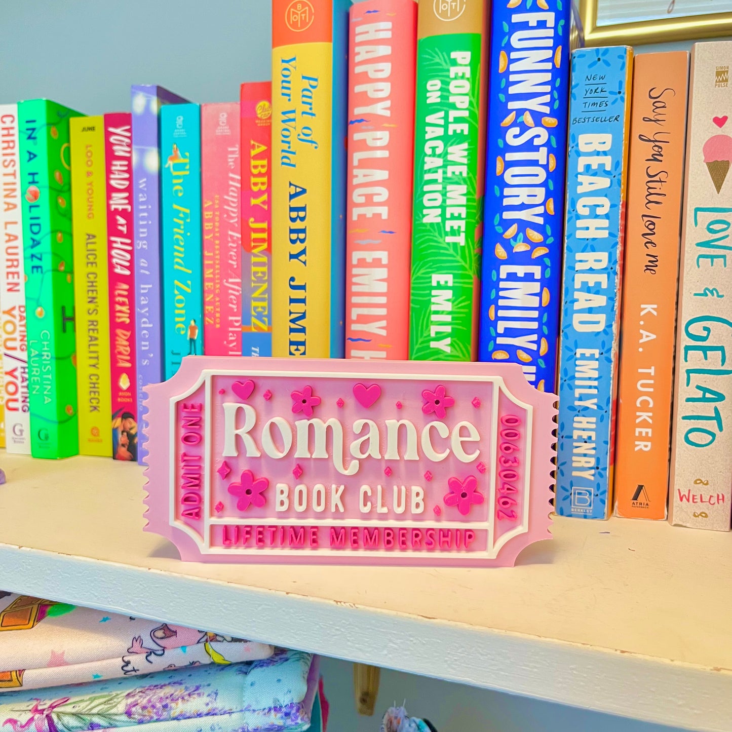 Genre Book Club Signs