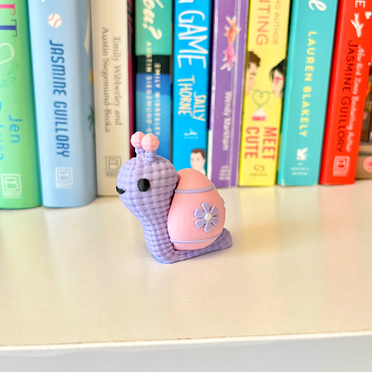 Snail Book Shelf Buddies
