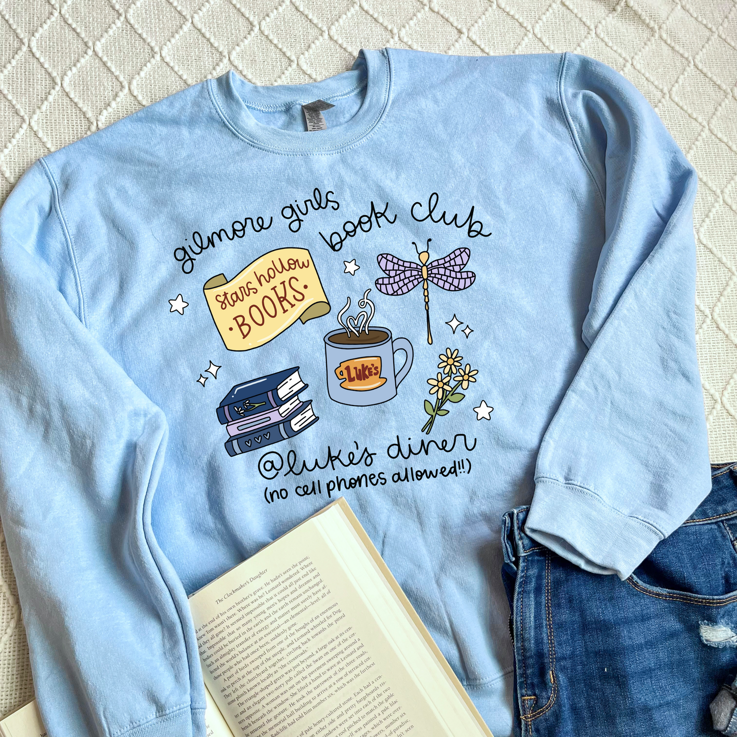 Stars Hollow Book Club Sweatshirts