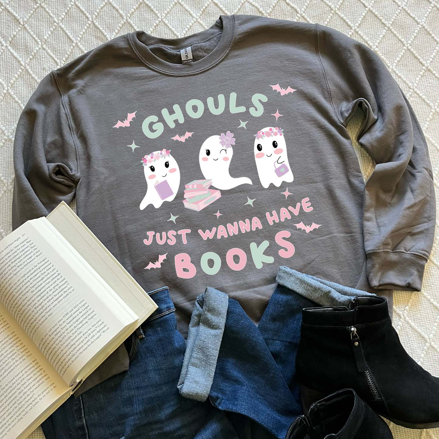 Ghouls Just Wanna Have Books Apparel