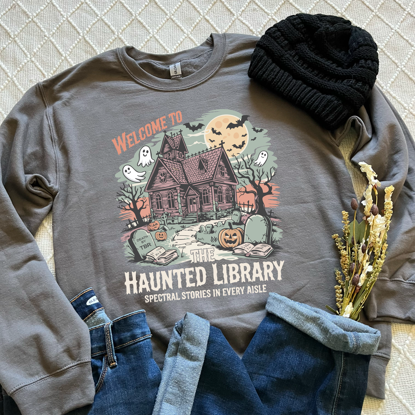 Haunted Library Sweatshirts