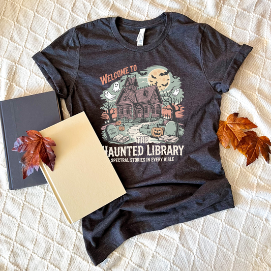 Haunted Library T-shirts
