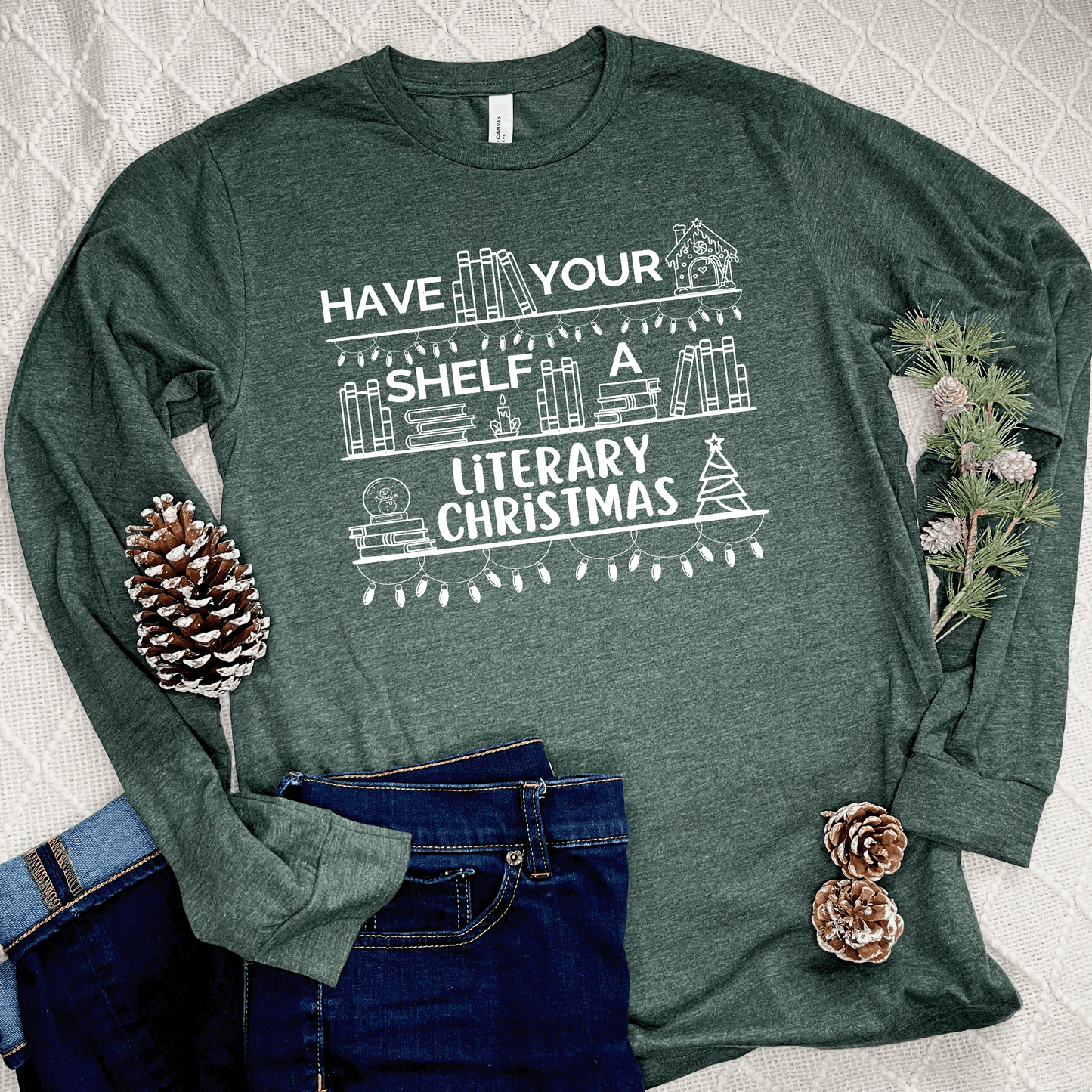 Have your Shelf a Literary Christmas Apparel