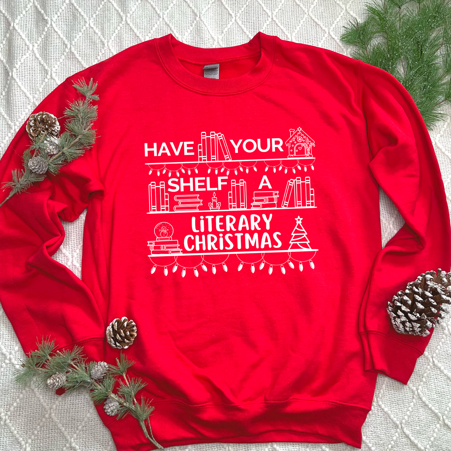Have your Shelf a Literary Christmas Apparel