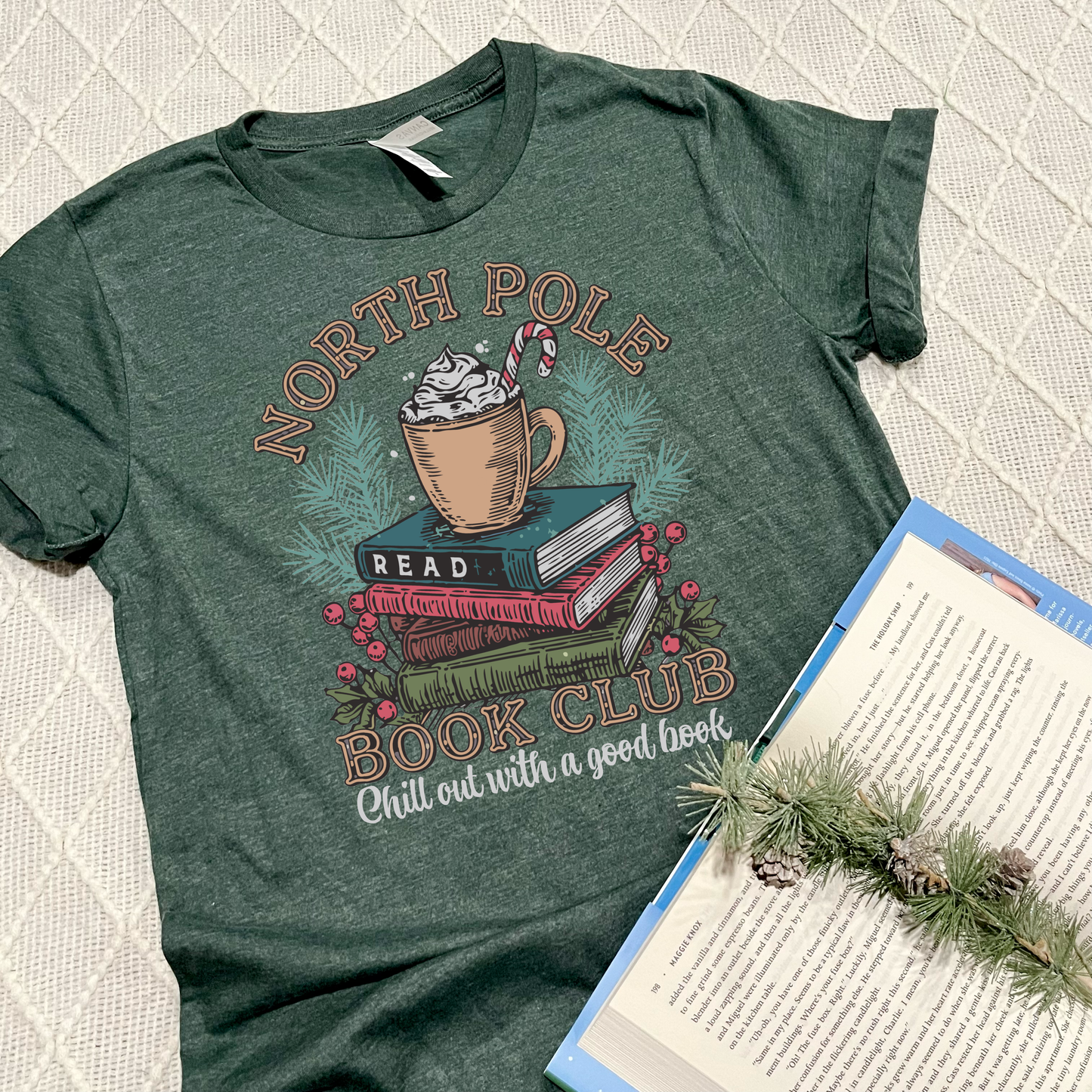 North Pole Book Club T-shirts