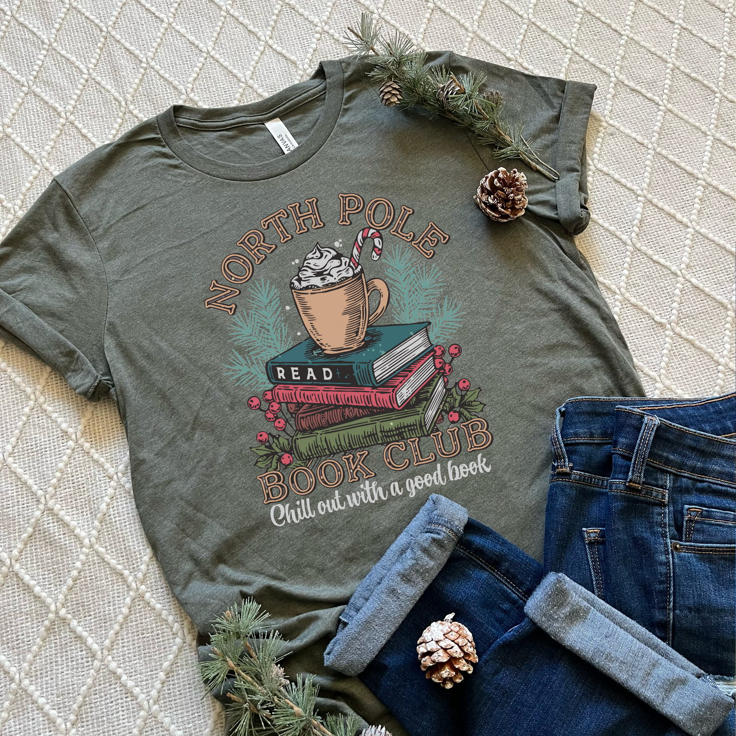 North Pole Book Club T-shirts
