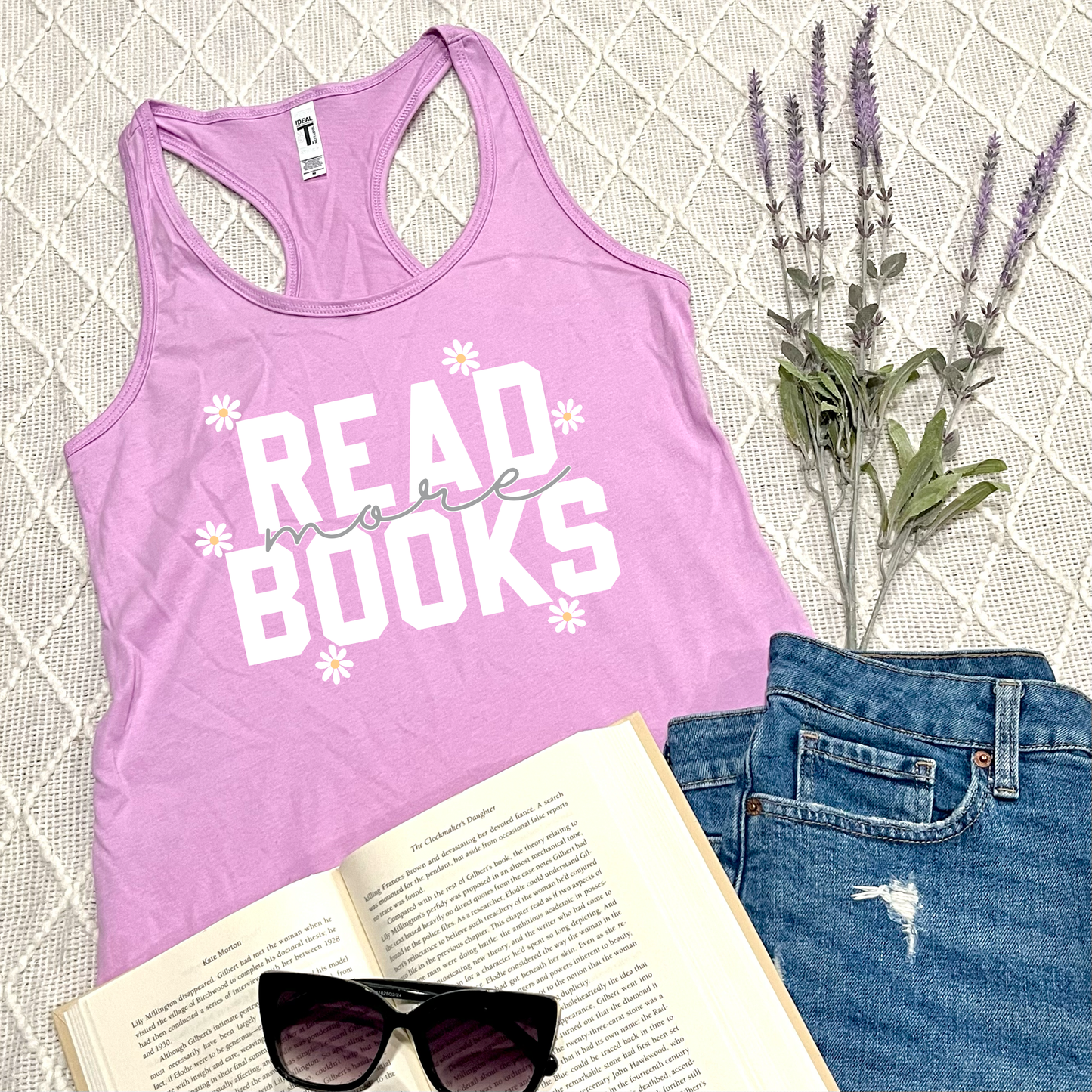 Read More Books Tank Tops