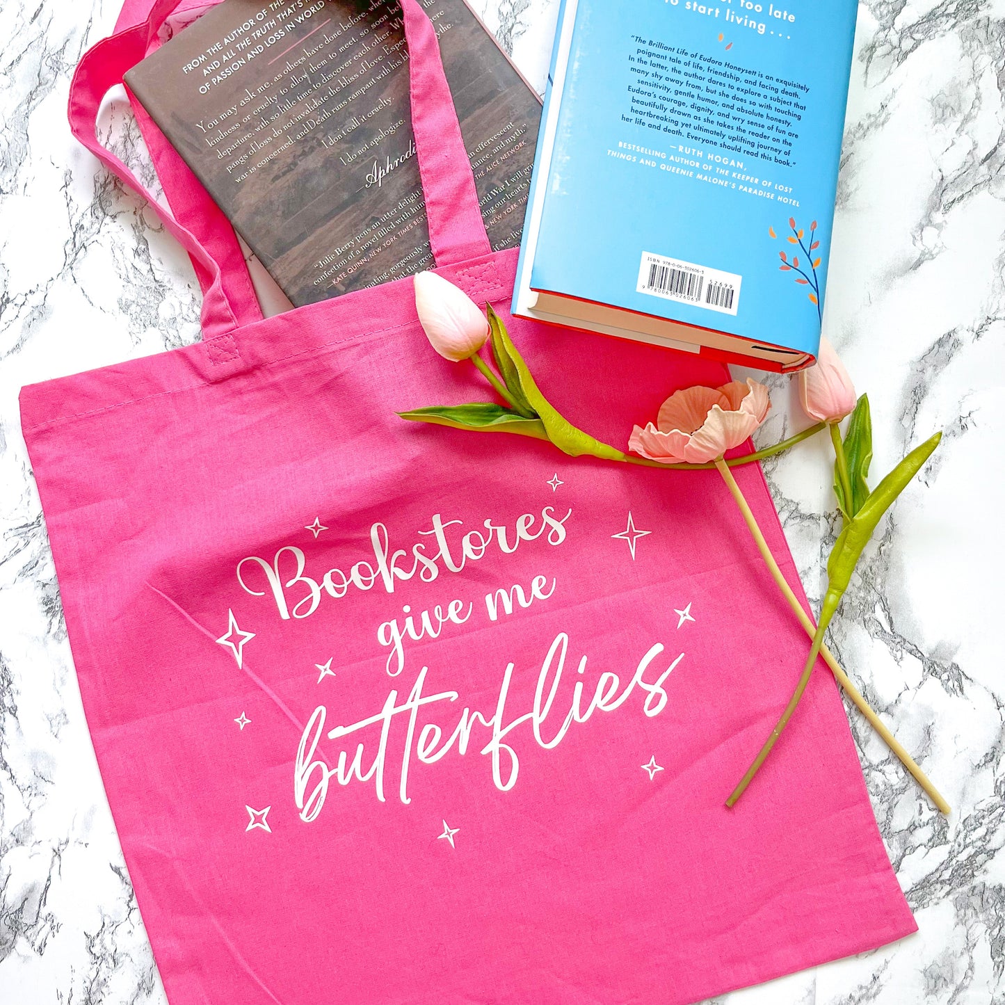Bookstores Give me Butterflies Tote