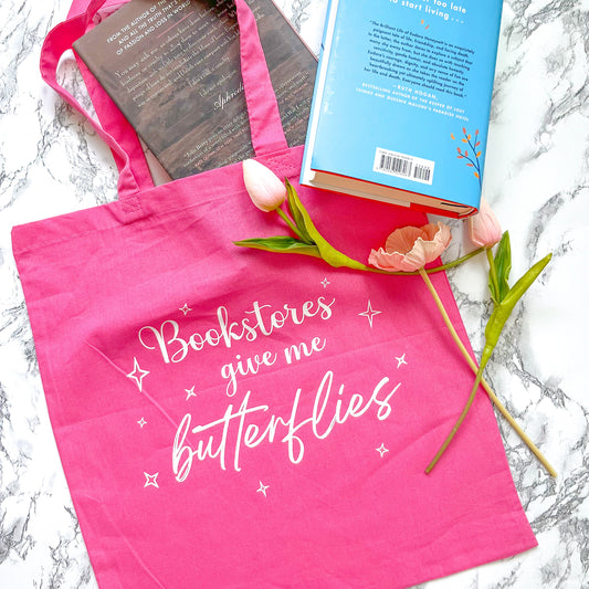 Bookstores Give me Butterflies Tote