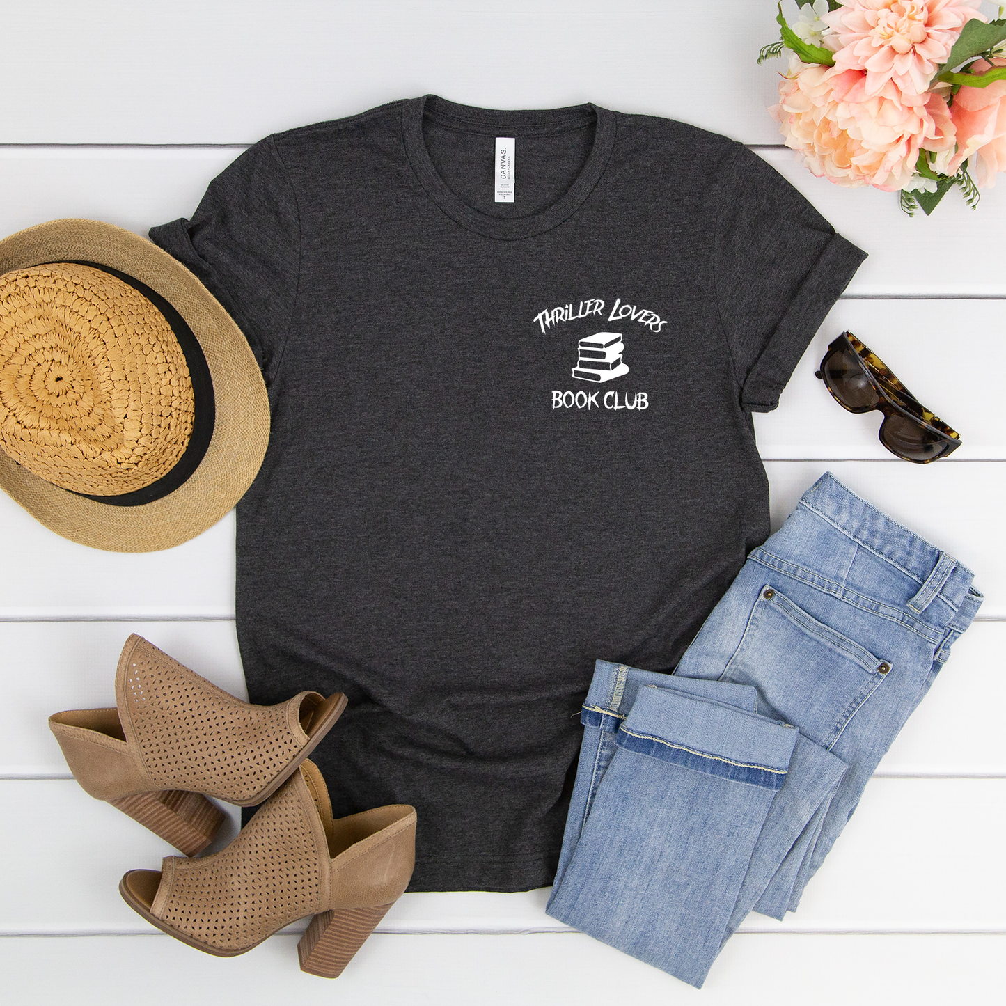 Thriller Lovers Book Club T-shirt (multiple color options)