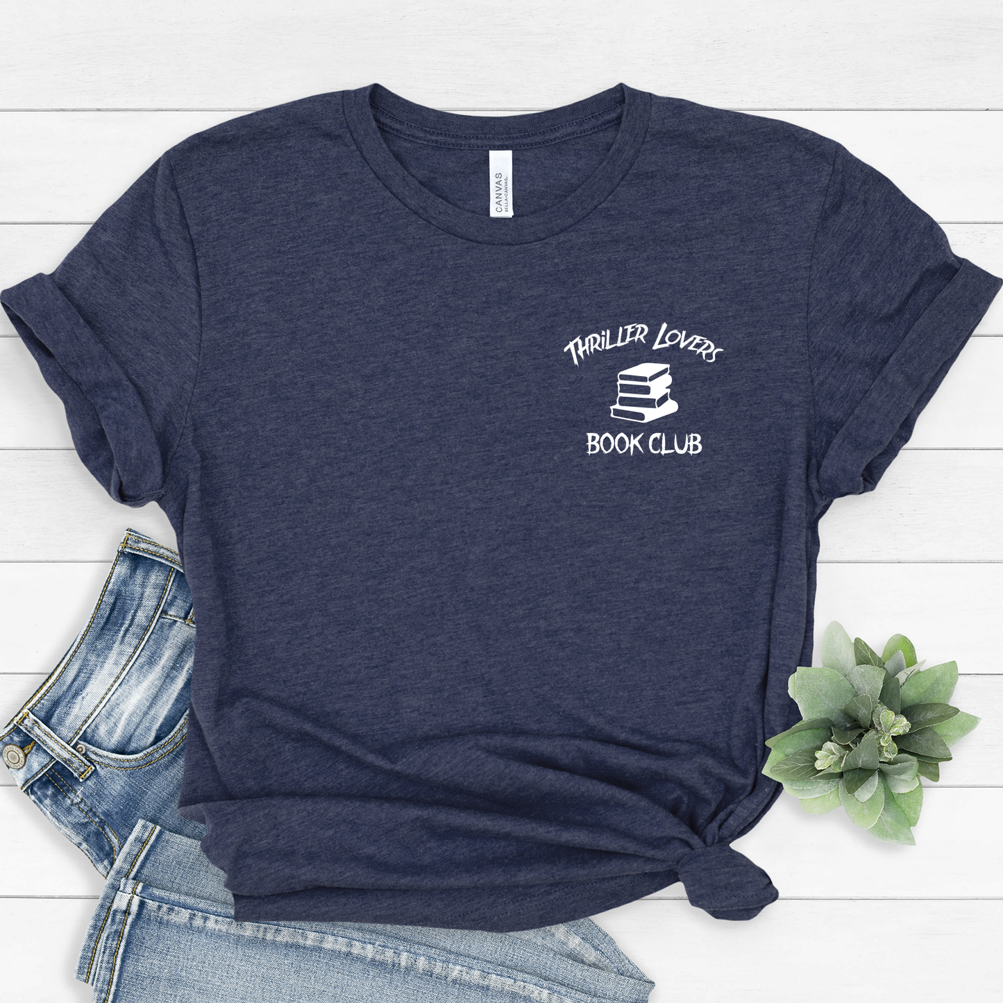 Thriller Lovers Book Club T-shirt (multiple color options)