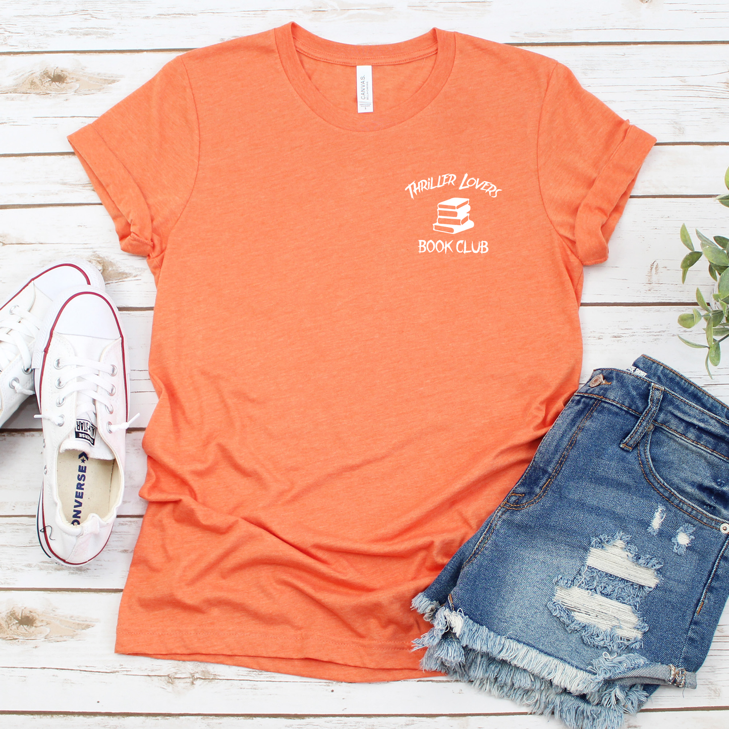 Thriller Lovers Book Club T-shirt (multiple color options)