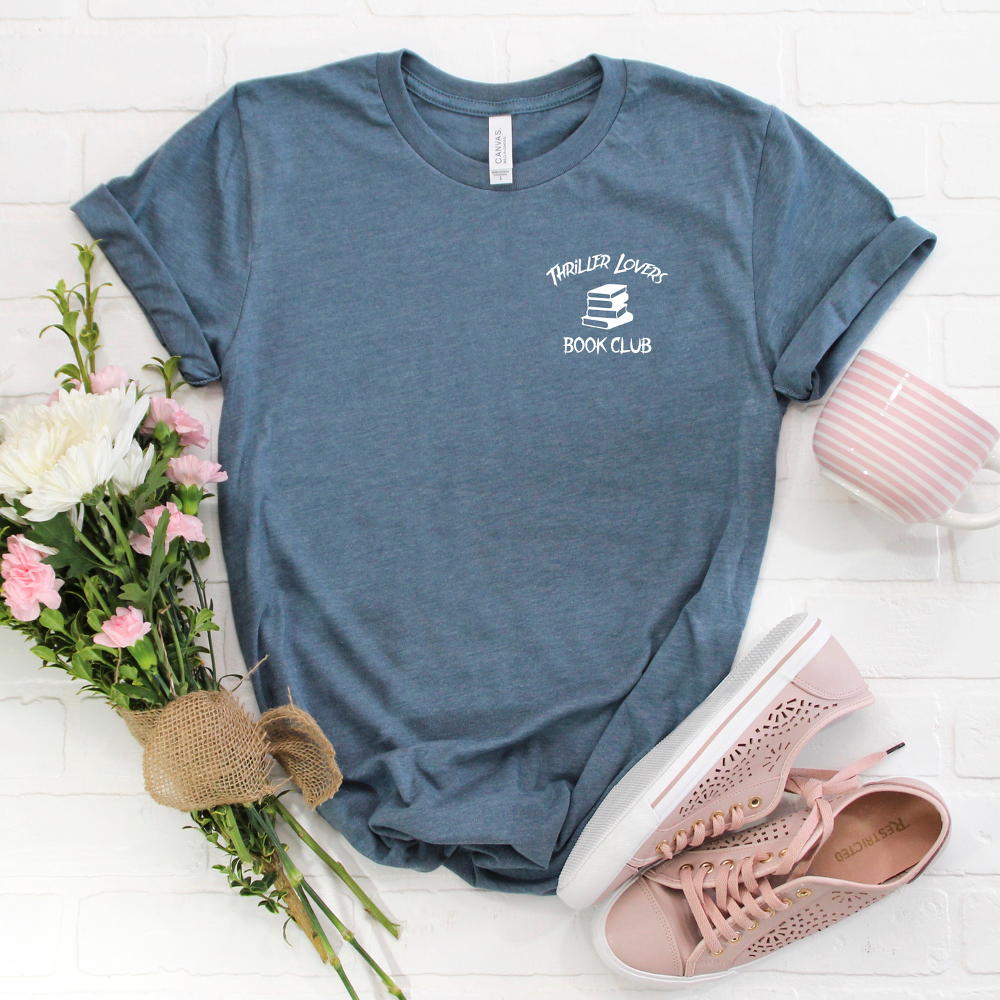 Thriller Lovers Book Club T-shirt (multiple color options)