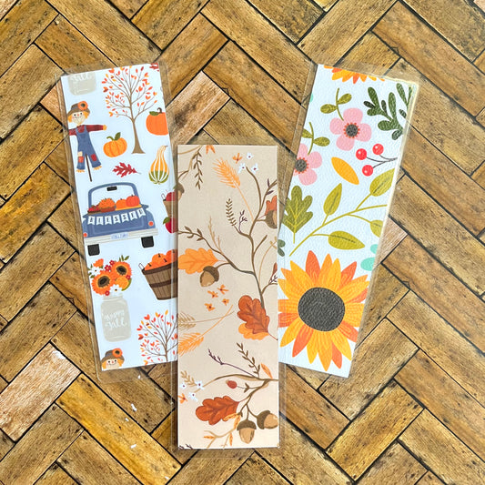 Autumn Bookmark Collection