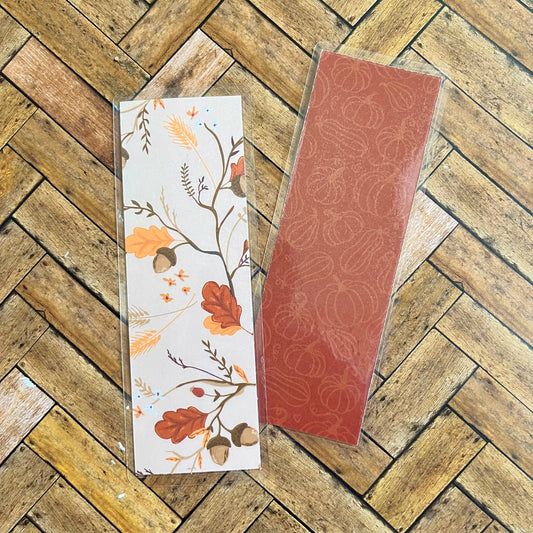 Floral Acorn Bookmarks
