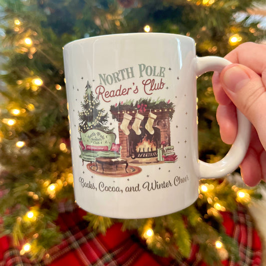 North Pole Book Club Mug