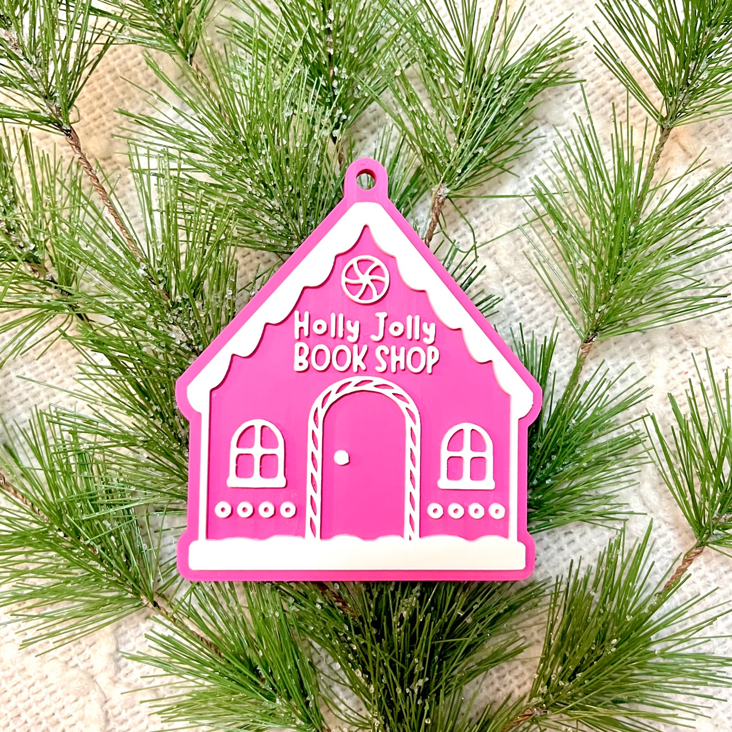 Festive Book Shop Ornaments