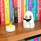 Bookish Ghost with Tea Light