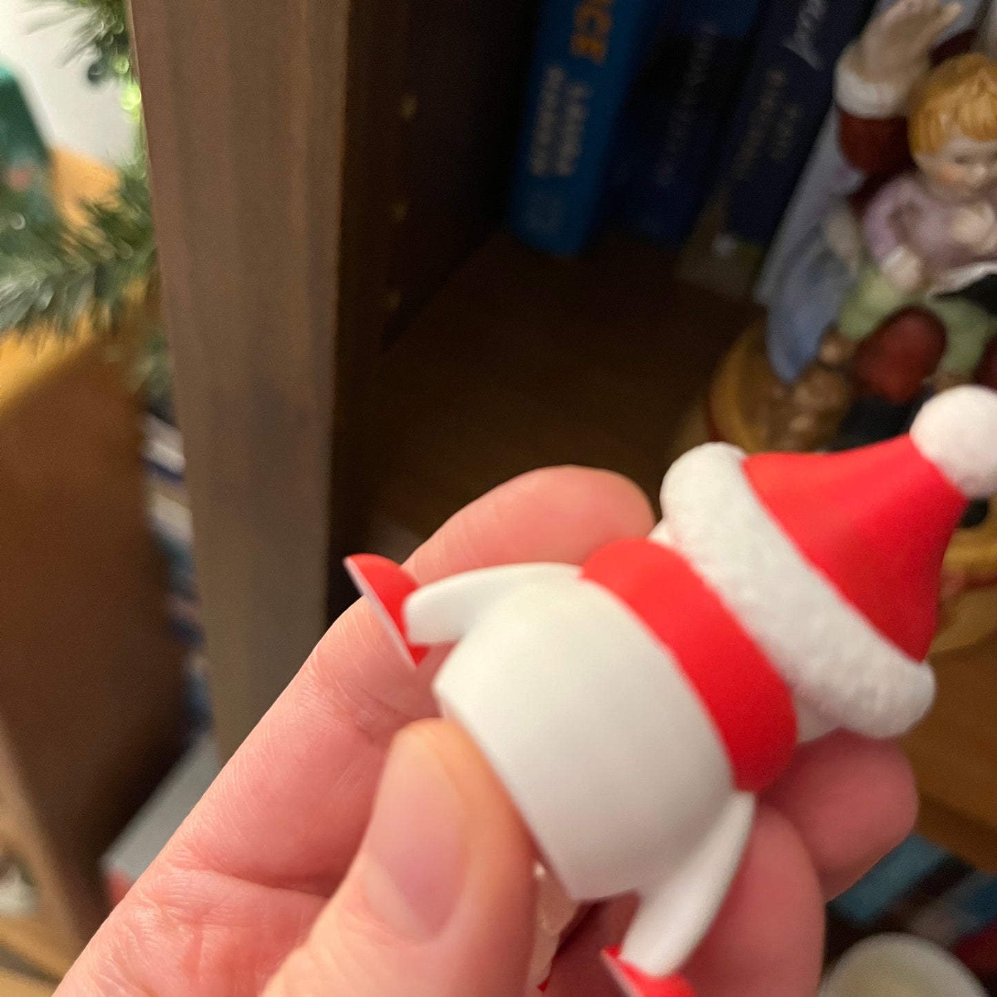 Oopsie Snowman Book Shelf Buddy