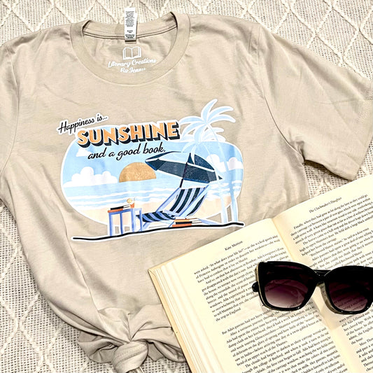 L Sunshine and a Good Book T-Shirt