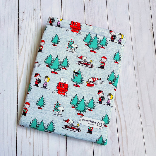 Snoopy's Christmas (grey) Book Sleeve